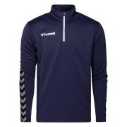 Hummel Treningsgenser Authentic 1/2 Zip - Navy/Hvit