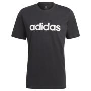 adidas T-Skjorte Essential Linear Logo - Sort/Hvit Barn