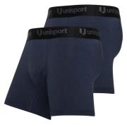 Unisport Boxer 2-Pakk - Navy Barn