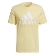 adidas T-Skjorte Big Logo - Gul/Hvit