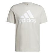 adidas T-Skjorte Big Logo - Aluminium/Hvit