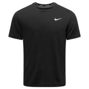 Nike Løpe t-skjorte Dri-FIT UV Miller - Svart/Sølv