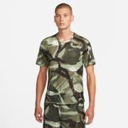 Nike Løpe t-skjorte Dri-FIT Miller Camo - Grønn/Sølv