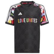 adidas Trenings T-Skjorte Tiro Pride - Sort/Multicolor Barn