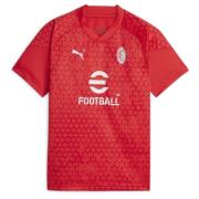 Milan Trenings T-Skjorte - Rød/Hvit Barn