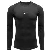 Nike Pro Baselayer Dri-FIT - Sort/Hvit Langermet