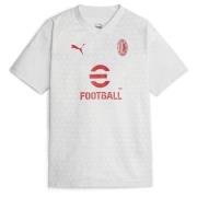 Milan Trenings T-Skjorte - Grå/Rød Barn