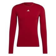 adidas Baselayer Aeroready Techfit - Rød/Hvit