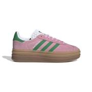 adidas Originals Sneaker Gazelle Bold - Rosa/Grønn/Hvit Dame