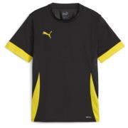 PUMA Trenings T-Skjorte teamGOAL - Sort/Gul Barn