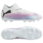 PUMA Future 7 Pro FG/AG Phenomenal - Hvit/Sort/Poison Pink Barn