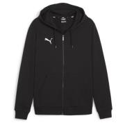 PUMA Hettegenser teamGOAL Casuals Full Zip - Sort/Hvit