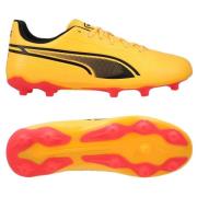 PUMA King Match FG/AG Forever Faster - Sun Stream/Sort/Rosa Barn