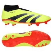 adidas Predator League Laceless FG Energy Citrus - Gul/Sort/Hvit