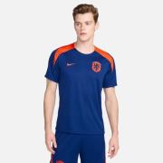 Nederland Trenings T-Skjorte Dri-FIT Strike - Navy/Oransje