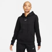 Nike Hettegenser NSW Phoenix Fleece Pullover - Sort/Hvit Dame