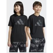 Adidas Train Essentials Seasonal Print Tee Kids