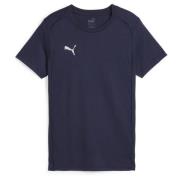 teamFINAL Casuals Tee Jr PUMA Navy-PUMA Silver