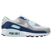 Nike Sneaker Air Max 90 - Grå/Hvit/Blå