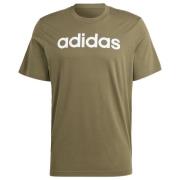 Adidas Essentials Single Jersey Linear Embroidered Logo Tee