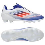 adidas F50 Club FxG Advancement - Hvit/Rød/Lucid Blue