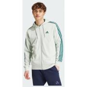 Adidas Essentials French Terry 3-Stripes Full-Zip Hoodie