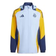 Real Madrid Jakke All Weather Tiro 24 - Blå/Crew Orange/Navy