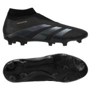 adidas Predator League Laceless FG Dark Spark - Sort/Grå/Gull