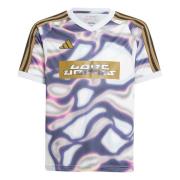 adidas Trenings T-Skjorte Tiro Pride - Hvit/Lyseblå/Lilla/Rosa Barn