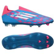 adidas F50 League Laceless FG/AG Reemergence - Blå/Hvit/Rosa