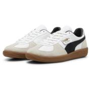 PUMA Sneaker Palermo Skinn - Hvit/Grå/Sort