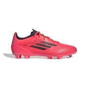 adidas F50 League FG/AG Vivid Horizon - Turbo/Aurora Black/Sølv