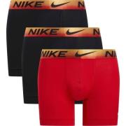 Nike Boxer 3-PK - Sort/Rød/Gull