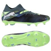 PUMA Future 7 Match SG Lights Out - Gray Skies/Hvit/Fizzy Apple