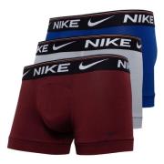 Nike Boksere Ultra Comfort Dri-FIT 3-PK - Grå/Rød/Navy