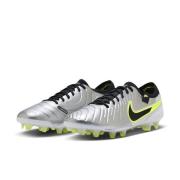 Nike Tiempo Legend 10 Elite FG Mad Voltage - Sølv/Sort/Neon