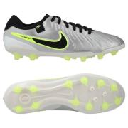 Nike Tiempo Legend 10 Pro AG-PRO Mad Voltage - Sølv/Sort/Neon