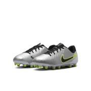 Nike Tiempo Legend 10 Academy MG Mad Voltage - Sølv/Sort/Neon Barn