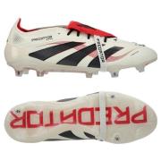 adidas Predator Elite Fold-over Tongue FG Champagne - Hvit/Sort/Pure R...