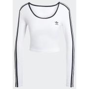 Adidas Original Adicolor 3-Stripes Long Sleeve Crop Tee