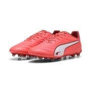 PUMA King Pro FG/AG Unlimited - Glowing Red/Hvit/Red Fire