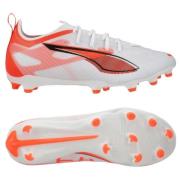 PUMA Ultra 5 Pro FG/AG Unlimited - Hvit/Sort/Glowing Red Barn