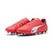 PUMA King Match FG/AG Unlimited - Glowing Red/Hvit/Red Fire