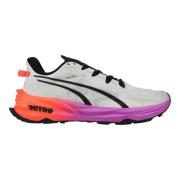 PUMA Løpesko Fast-Trac Nitro 3 - Grå/Glødende rød/Lilla