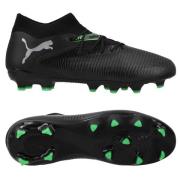 PUMA Future 8 Pro FG/AG Eclipse - PUMA Svart/Kul Lysegrå/Grønn Barn