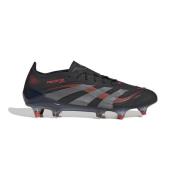 adidas Predator Elite SG Stealth Victory - Sort/Grå/Lucid Red