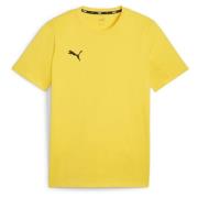 PUMA T-skjorte teamGOAL Casuals - Raskere gul/PUMA Svart