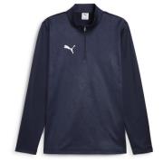 PUMA Treningsskjorte teamADDITIONS Warm - PUMA Navy/Puma Sølv
