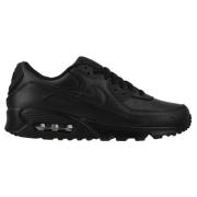 Nike Sneaker Air Max 90 Skinn - Svart