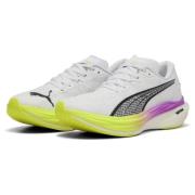 PUMA Løpesko Deviate Nitro 3 - Hvit/Gul/Pure Magenta